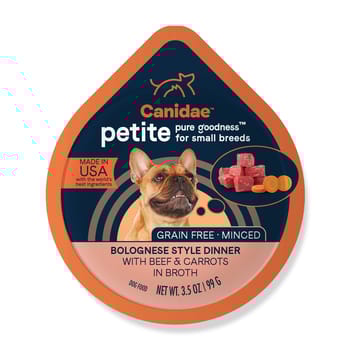 Canidae PURE Petite Small Breed Grain Free Minced Beef & Carrots Recipe Wet Dog Food-product-tile
