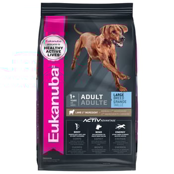 Eukanuba Adult Large Breed Lamb 1st Ingredient Dry Dog Food 30 lb Bag-product-tile