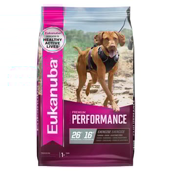 Eukanuba Premium Performance 26/16 EXERCISE Adult Dry Dog Food 28 lb Bag-product-tile