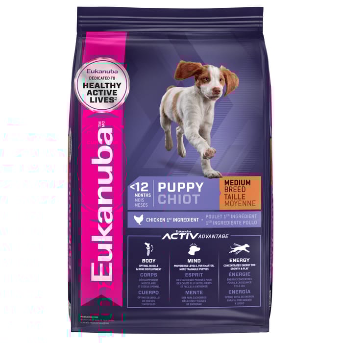 Eukanuba Puppy Medium Breed Dry Dog Food 33 lb Bag product detail number 1.0