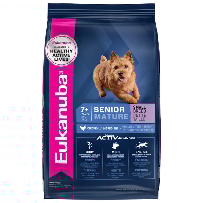 Eukanuba Senior Small Breed Dry Dog Food 15 lb Bag product detail number 1.0