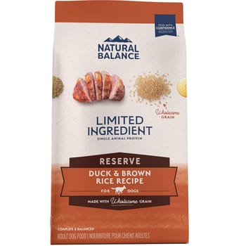 Natural Balance Limited Ingredient Reserve Duck & Brown Rice Recipe Dry Dog Food 22 lb-product-tile