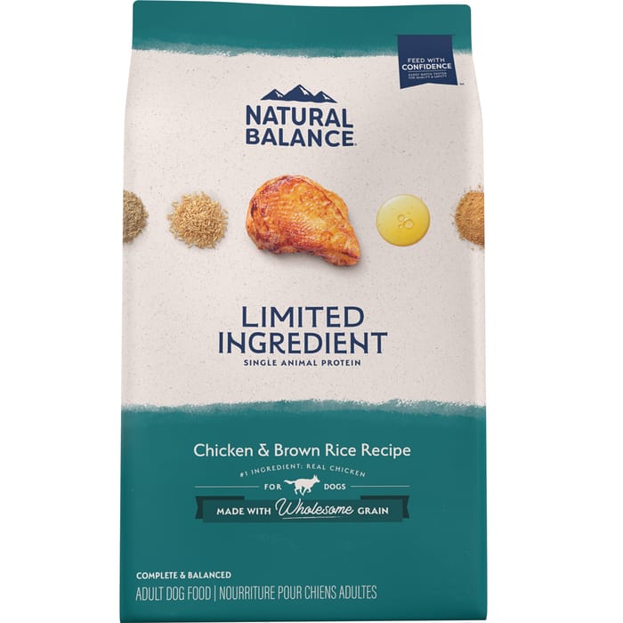 Natural Balance L.I.D. Limited Ingredient Diets Chicken & Brown Rice Formula Dry Dog Food 24 lb product detail number 1.0