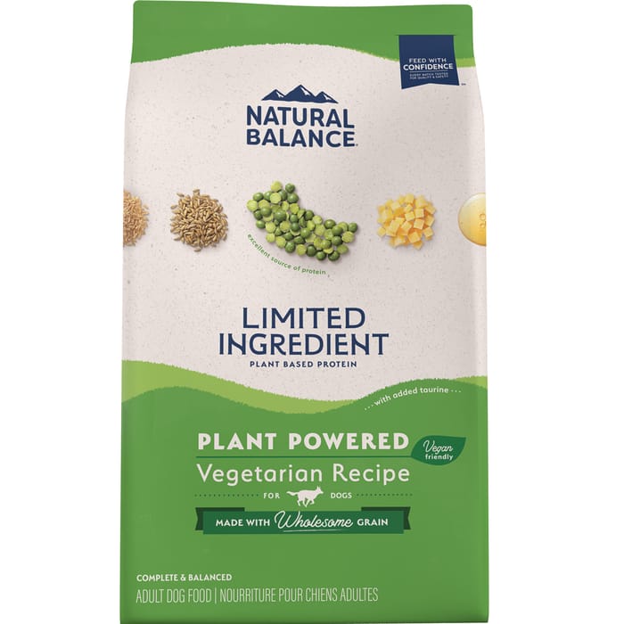 Natural Balance Limited Ingredient Vegetarian Recipe Dry Dog Food 4 lb product detail number 1.0