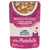 Natural Balance Original Ultra Platefulls Indoor Turkey, Salmon & Chicken Recipe in Gravy Wet Cat Food 24 3oz pouches