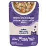 Natural Balance Original Ultra Platefulls Indoor Chicken & Chicken Liver Recipe in Gravy Wet Cat Food 24 3oz pouches