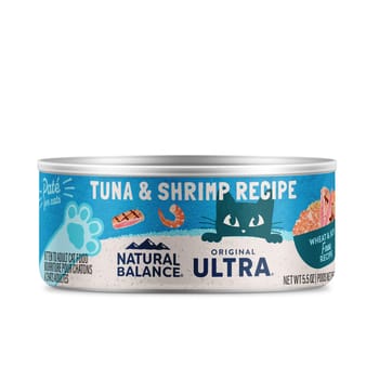 Natural Balance Original Ultra Tuna & Shrimp Recipe Wet Cat Food 24 5.5oz cans-product-tile