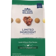 Natural Balance Limited Ingredient Lamb & Brown Rice Recipe Dry Dog Food