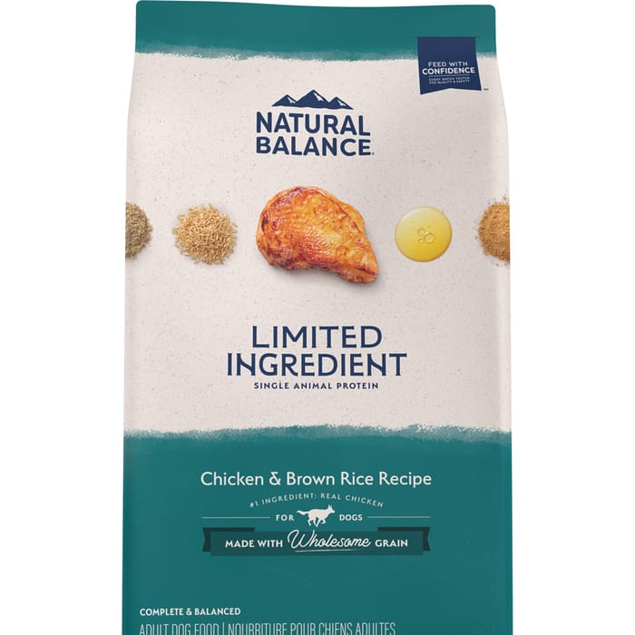 Natural Balance Limited Ingredient Chicken & Brown Rice Recipe Dry Dog Food 12 lb product detail number 1.0