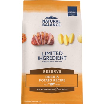 Natural Balance Limited Ingredient Reserve Grain Free Duck & Potato Recipe Dry Dog Food 12 lb-product-tile