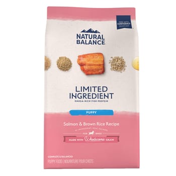 Natural Balance Limited Ingredient Salmon & Brown Rice Puppy Recipe Dry Dog Food 24 lb-product-tile