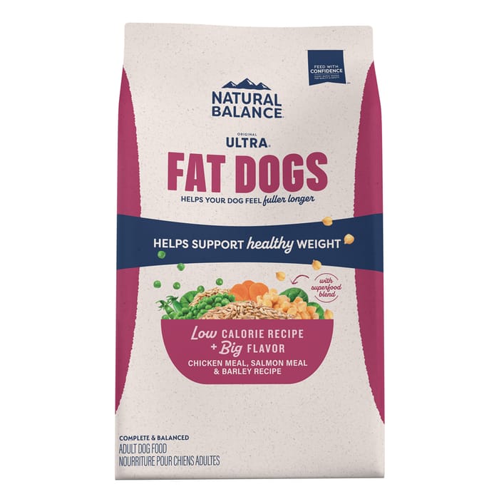 Natural Balance Original Ultra Fat Dogs Recipe Dry Dog Food 4 lb Bag product detail number 1.0