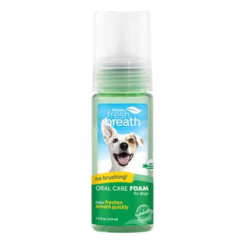 TropiClean Fresh Breath Oral Care Fresh Mint Foam 4.5 oz-product-tile
