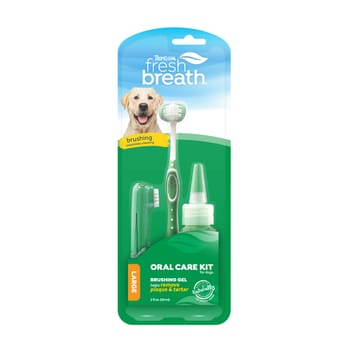 TropiClean Fresh Breath Oral Care Kit Med/LG Dog-product-tile