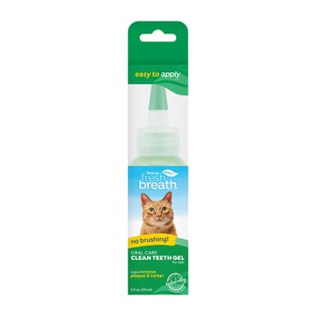 TropiClean Fresh Breath Clean Teeth Gel for Cats 2 oz-product-tile