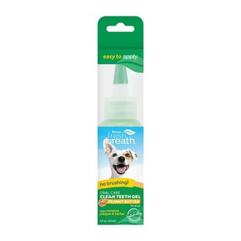 TropiClean Fresh Breath Clean Teeth Gel - Peanut Butter for Dog 3.2 oz-product-tile