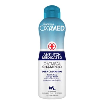 TropiClean Oxymed Anti-Itch Medicated Oatmeal Shampoo 20 oz-product-tile