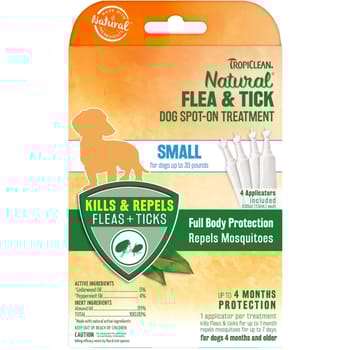 Tropiclean Flea & Tick Spot On Treatment-product-tile