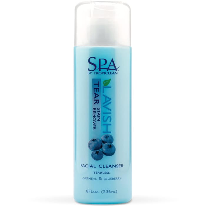 Tropiclean Spa Lavish Tearless Tear Stain Remover Oat/Blueberry 8oz product detail number 1.0
