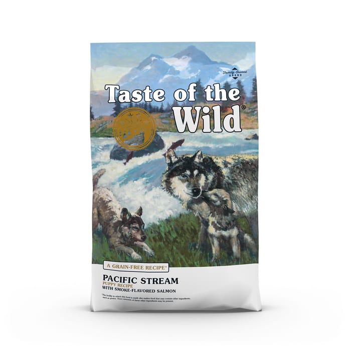 Taste of the Wild Pacific Stream Puppy Recipe Smoke-Flavored Salmon Dry Dog Food - 14 lb Bag product detail number 1.0