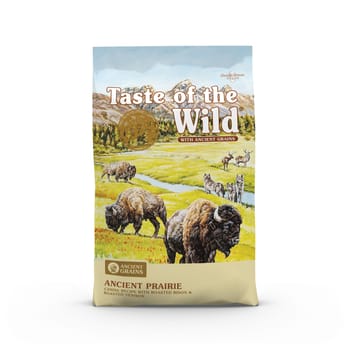 Taste of the Wild Ancient Prairie Canine Recipe Roasted Bison, Roasted Venison & Ancient Grains Dry Dog Food - 14 lb Bag-product-tile