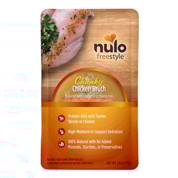 Nulo FreeStyle Chunky Chicken Broth Cat Food 24 2.8oz pouches-product-tile