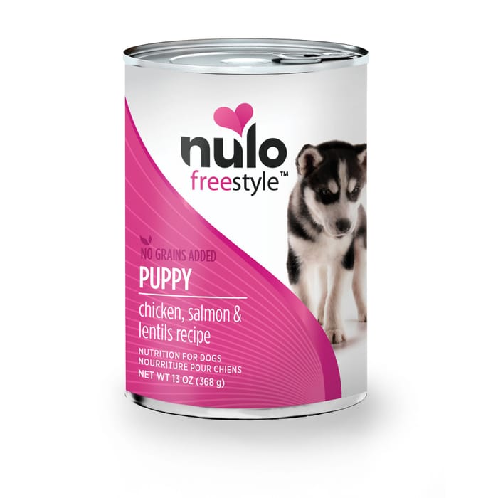 Nulo FreeStyle Chicken, Salmon & Lentils Pate Puppy Dog Food 12 13oz cans product detail number 1.0