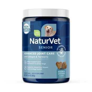 NaturVet Senior Advanced Joint Health Supplement for Dogs Soft Chews 120 ct-product-tile