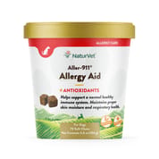 NaturVet Aller-911 Allergy Aid Plus Antioxidants Supplement for Dogs and Cats