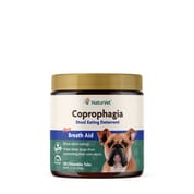 NaturVet Coprophagia Stool Eating Deterrent Plus Breath Aid Supplement for Dogs Time Release - Chewable Tablets 130 ct