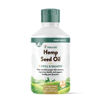NaturVet Hemp Seed Oil, Krill and Salmon for Dogs and Cats-product-tile