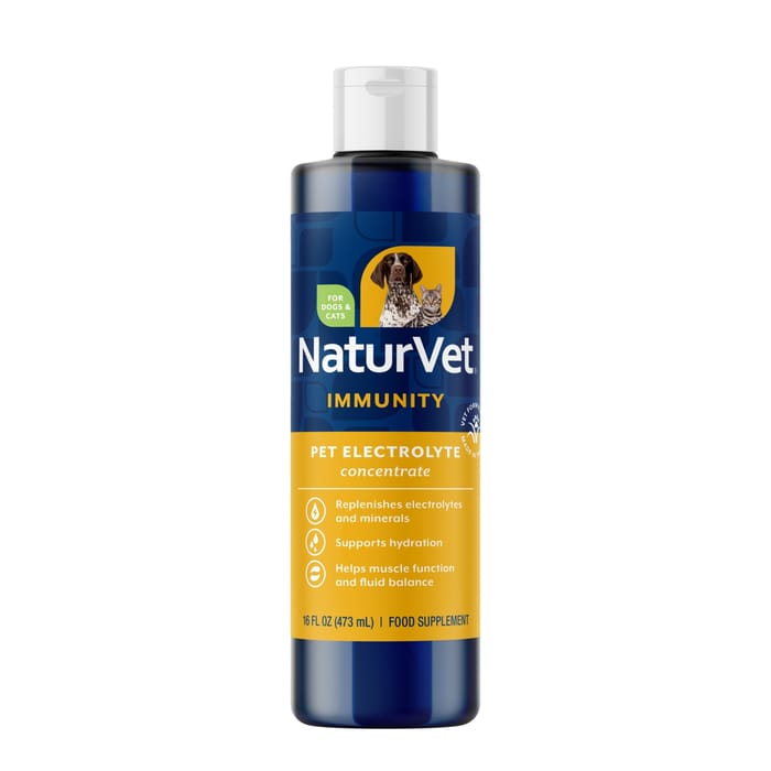 NaturVet Pet Electrolyte Liquid Concentrate for Dogs and Cats 16 oz product detail number 1.0