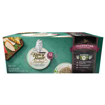 Fancy Feast Medleys Florentine Variety Pack Wet Cat Food 3 oz. Cans - Case of 12-product-tile