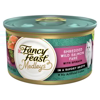 Fancy Feast Medleys Shredded Salmon Fare Wet Cat Food-product-tile
