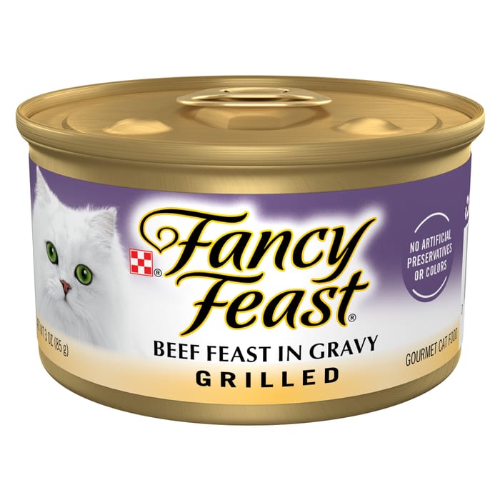 Fancy Feast Grilled Beef Feast Wet Cat Food  3 oz. Cans - Case of 24 product detail number 1.0
