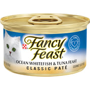 Fancy Feast Classic Pate Ocean Whitefish & Tuna Feast Wet Cat Food