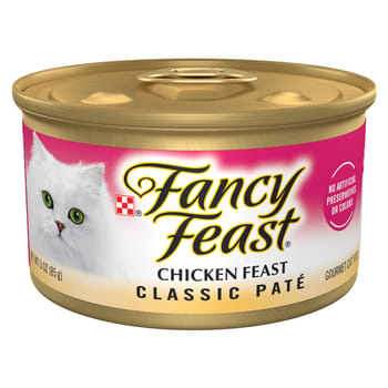 Fancy Feast Classic Pate Chicken Feast Wet Cat Food  3 oz. Can - Case of 24-product-tile