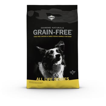 Diamond Naturals Grain-Free Cage-Free Chicken & Sweet Potato Formula Dry Dog Food - 28 lb Bag-product-tile