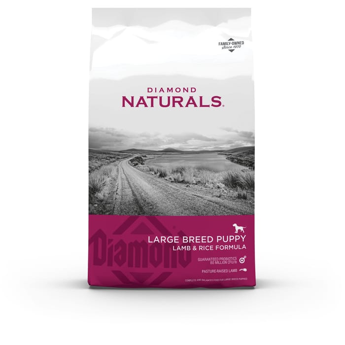 Diamond Naturals Large Breed Puppy Lamb & Rice Formula Dry Dog Food - 40 lb Bag product detail number 1.0