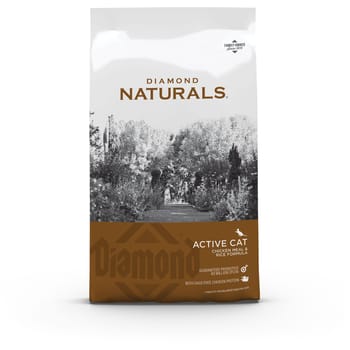 Diamond Naturals Active Cat Chicken Meal & Rice Formula Dry Cat Food - 6 lb Bag-product-tile