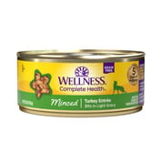 Wellness Complete Health Natural Grain Free Minced Turkey Entree Canned Wet Cat Food