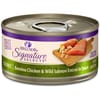 Wellness CORE Signature Selects Natural Grain Free Chunky Chicken & Salmon Canned Wet Cat Food - 2.8 oz Cans - Case of 12