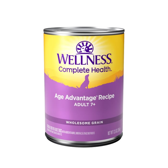 Wellness Complete Health Natural Age Advantage Chicken & Sweet Potato Canned Wet Dog Food - 12.5 oz Cans - Case of 12 product detail number 1.0