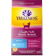 Wellness Small Breed Senior Turkey & Peas for Dogs