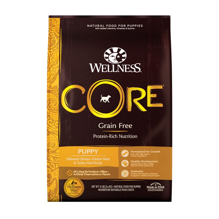 Wellness CORE Natural Grain Free Puppy Dry Dog Food - 4 lb Bag product detail number 1.0