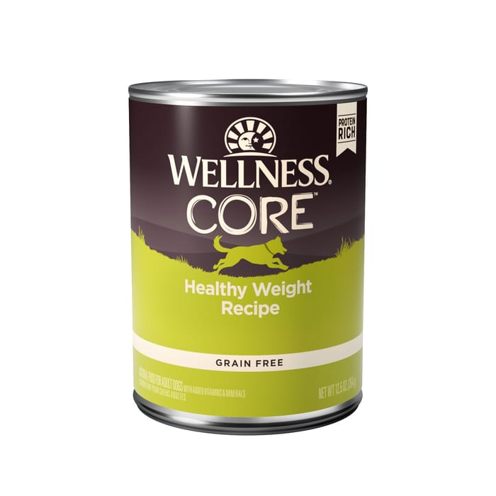 Wellness CORE Natural Grain Free Weight Management Canned Wet Dog Food - 12.5 oz Cans - Case of 12 product detail number 1.0