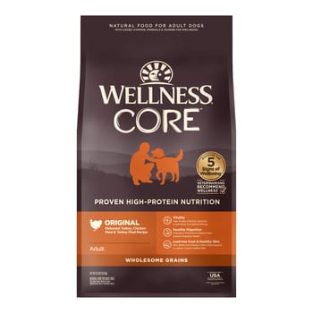 Wellness CORE Natural Wholesome Grains Original Recipe Dry Dog Food - 24 lb Bag-product-tile