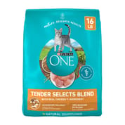 Purina ONE Tender Selects Blend Real Chicken Dry Cat Food