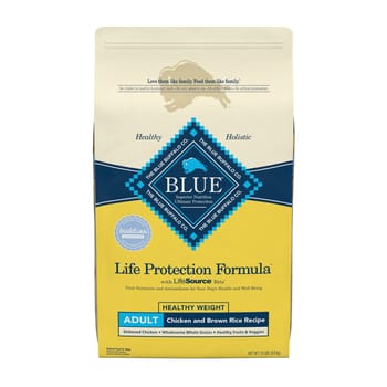 Blue Buffalo Life Protection Formula Healthy Weight Adult Chicken & Brown Rice Recipe Dry Dog Food 15 lb Bag-product-tile