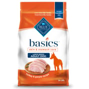 Blue Buffalo BLUE Basics Large Breed Adult Skin & Stomach Care Turkey & Potato Recipe Dry